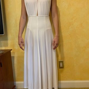 Halter Maxi dress with bodysuit